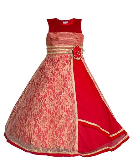 red fairy frock