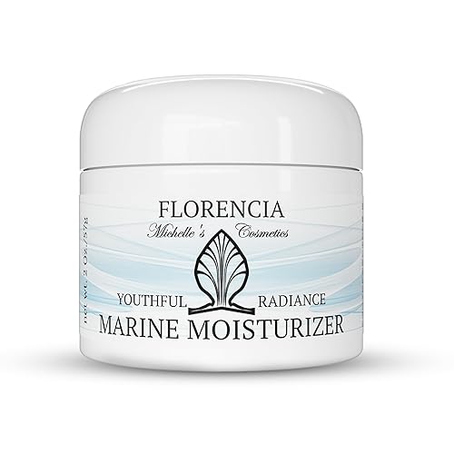 Florencia Hidratante marino Youthful Radiance; Crema facial y cuello ultra hidratante con ácido hialurónico, reafirmante, restauradora, reductora de