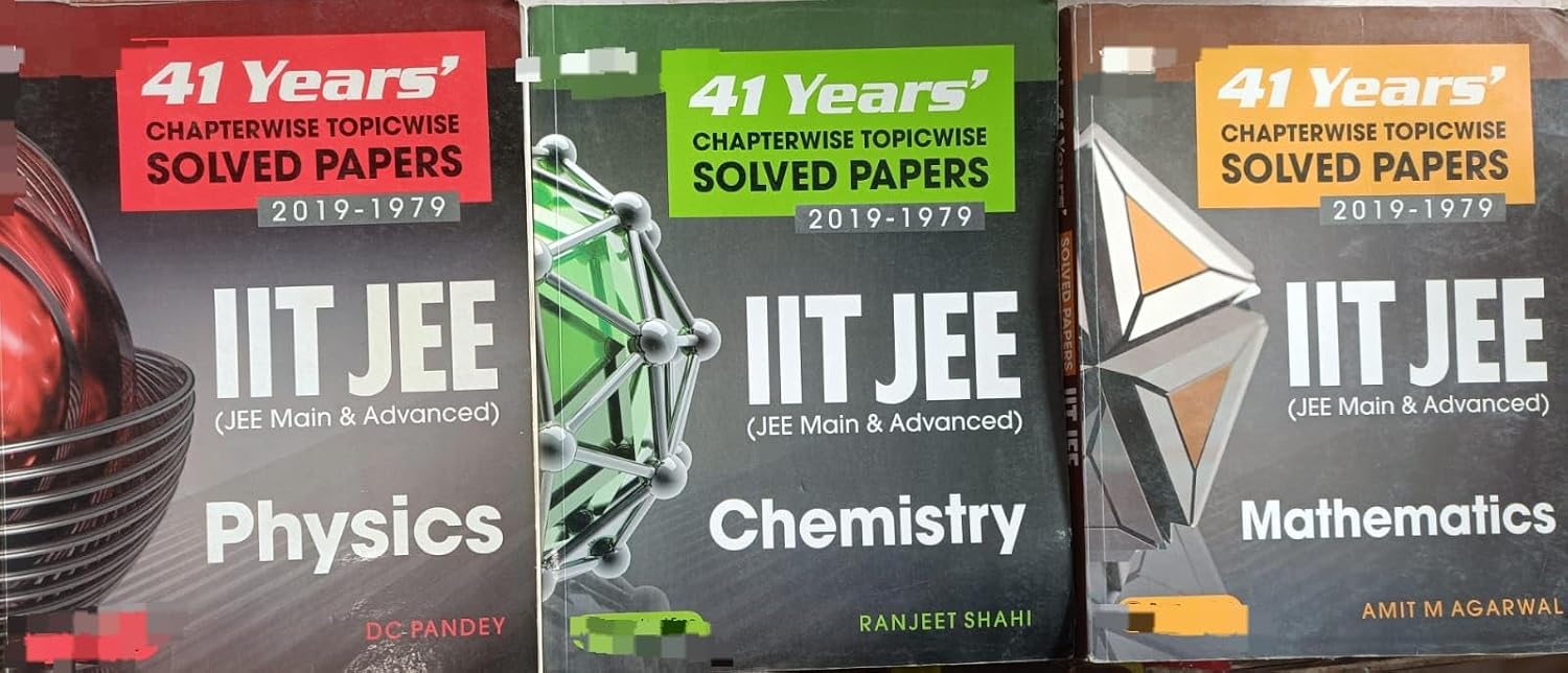 Buy 41 Years Chapterwise Topicwise Solved Papers IIT JEE & Advanced ...