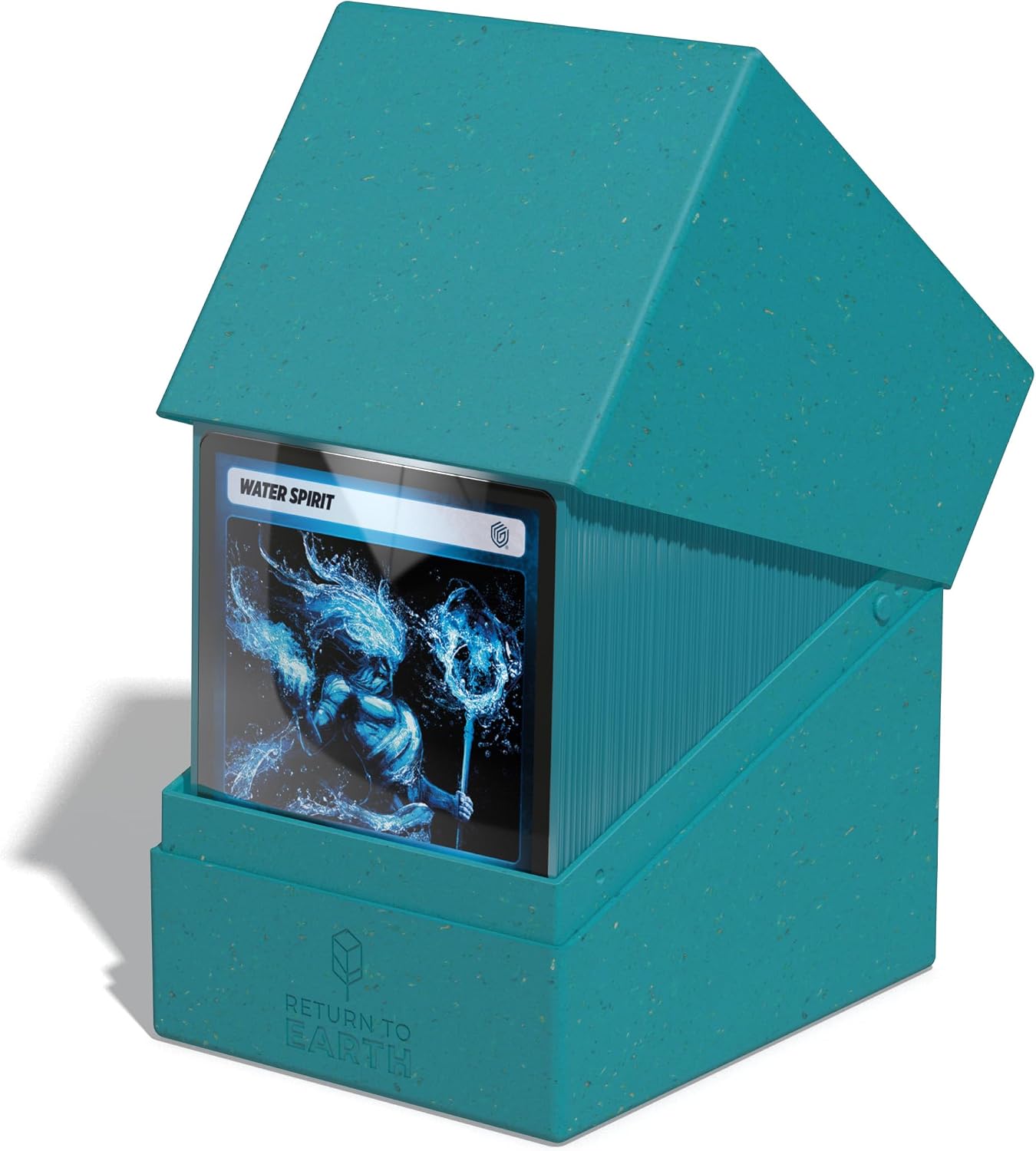 Ultimate Guard RTE Boulder 133+, Deck Case for 133 Double-Sleeved TCG Cards, Petrol, 87% Renewable, Made in Germany, Secure & Durable Storage