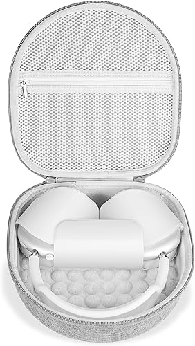 Miniatura 19 de Funda y estuche de silicona 3 en 1 para auriculares Apple Airpods Max, estuche duro para AirPods Max y funda para almohadillas Estuche y cubierta
