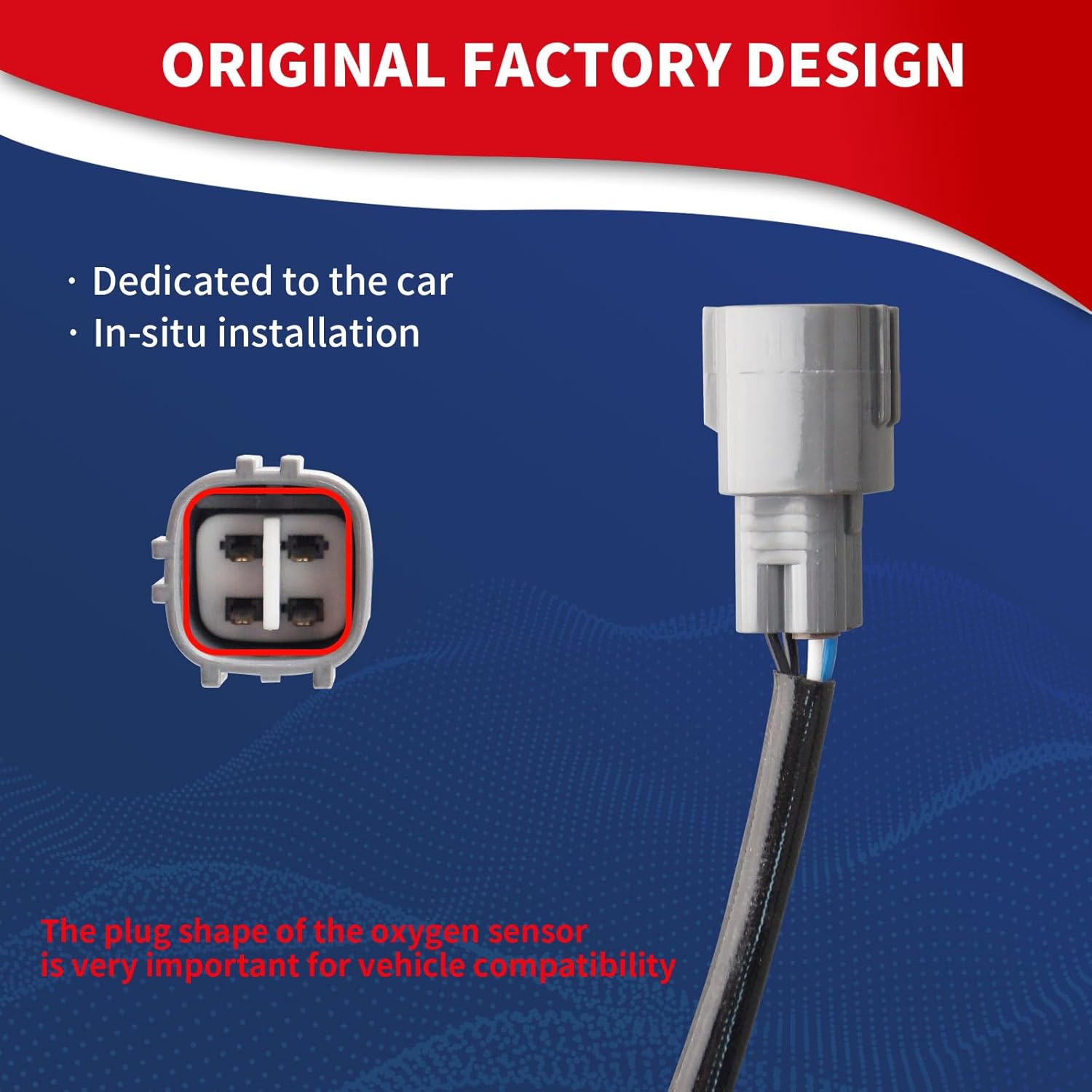 234-4189 Oxygen O2 Sensor Downstream Heated Air Fuel Ratio Compatible with Toyota Tacoma 2001-2004 Tacoma 2000(Only fit Calif.) 2.4L 2.7L 3.4L L4 V6 Replace 8946509250 24559