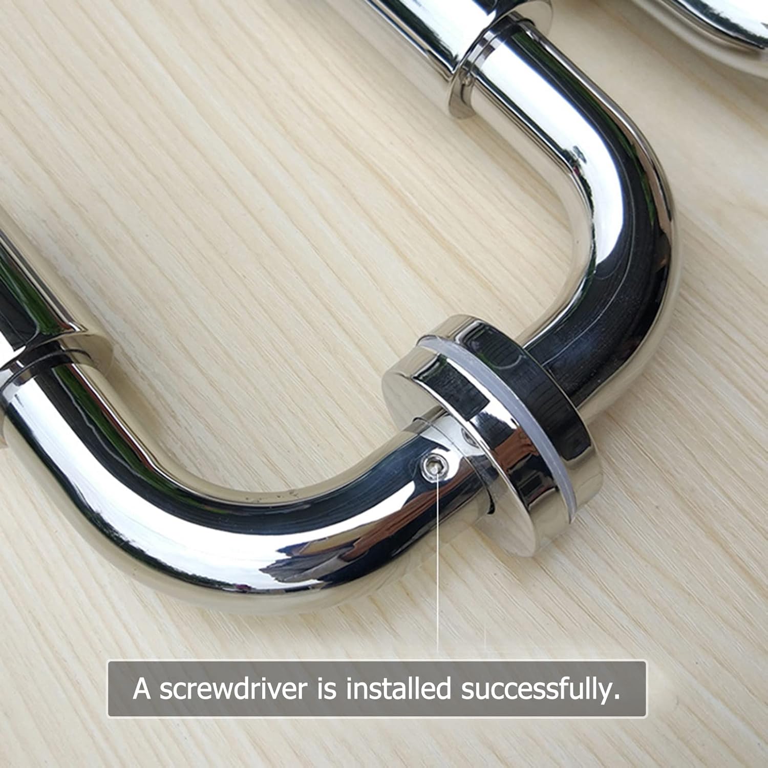 Commercial Glass Door Handle 2 Pack- 34/49/54/64/84/94/124 cm Long, Acrylic Clear Crystal Sliding Shower Gate Push Pull Bar, Double Sided Install/Hole Spacing: 50Cm/19.6In