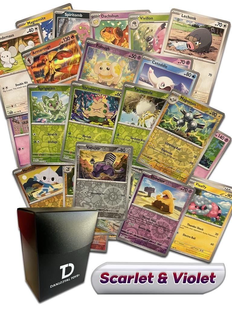 Amazon.com: Scarlet and Violet TCG Random Assortment Bundle