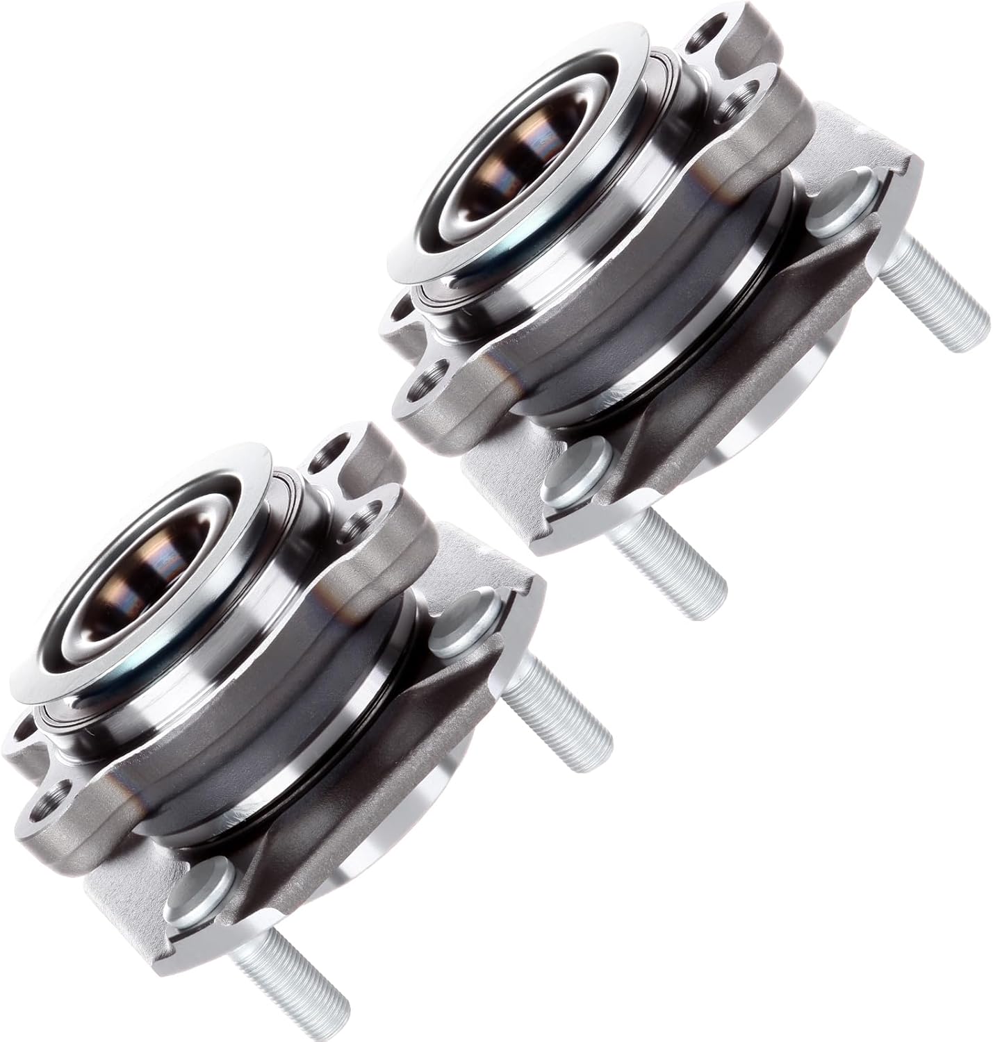 ECCPP Front 4 Lugs Wheel Bearing and Hub Assembly For 2007-2012 Sentra Wheel Hub Bearings 513299