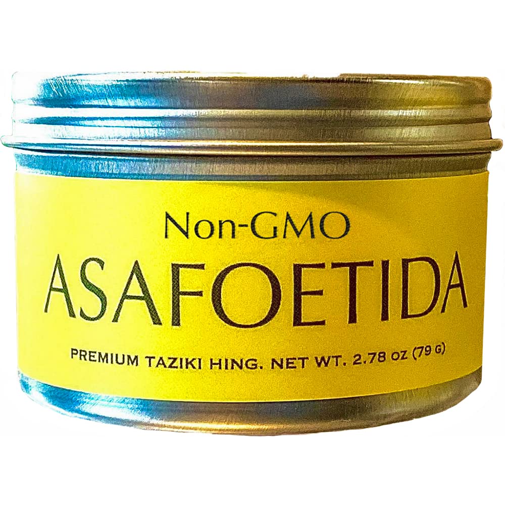 Inner Flame Polvo de Asafetida orgánica de alta calidad 20 bisagras de