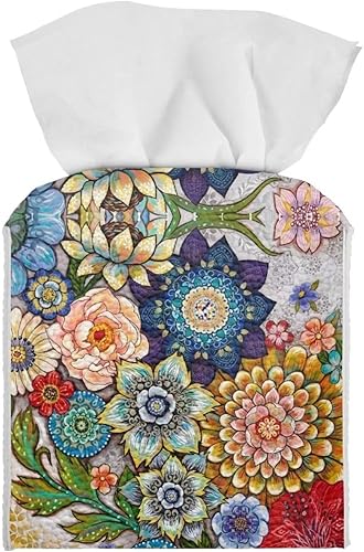 Vista 8 de Personalizar caja de pañuelos de cuero PU cuadrado caja de pañuelos titular personalizado su foto/logotipo/texto, personalizable en todos los lados