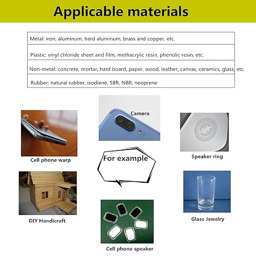 Miniatura 5 de T-7000 - Pegamento para reparación de pegamento industrial de alto rendimiento, 0.5 fl oz, para manualidades, adhesivo, rompecabezas, pegamento