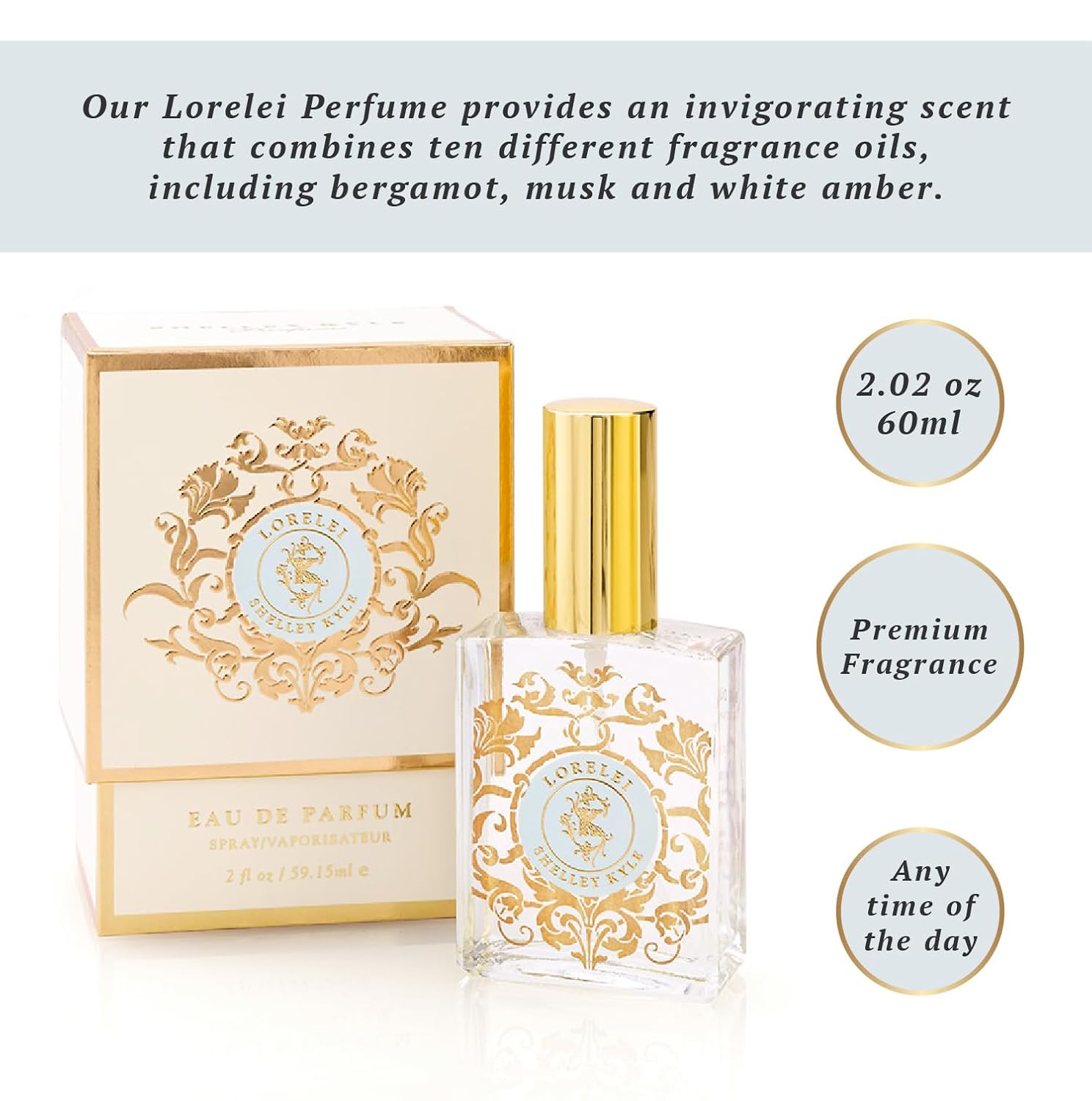 Shelley Kyle Lorelei Perfume, 60 ml