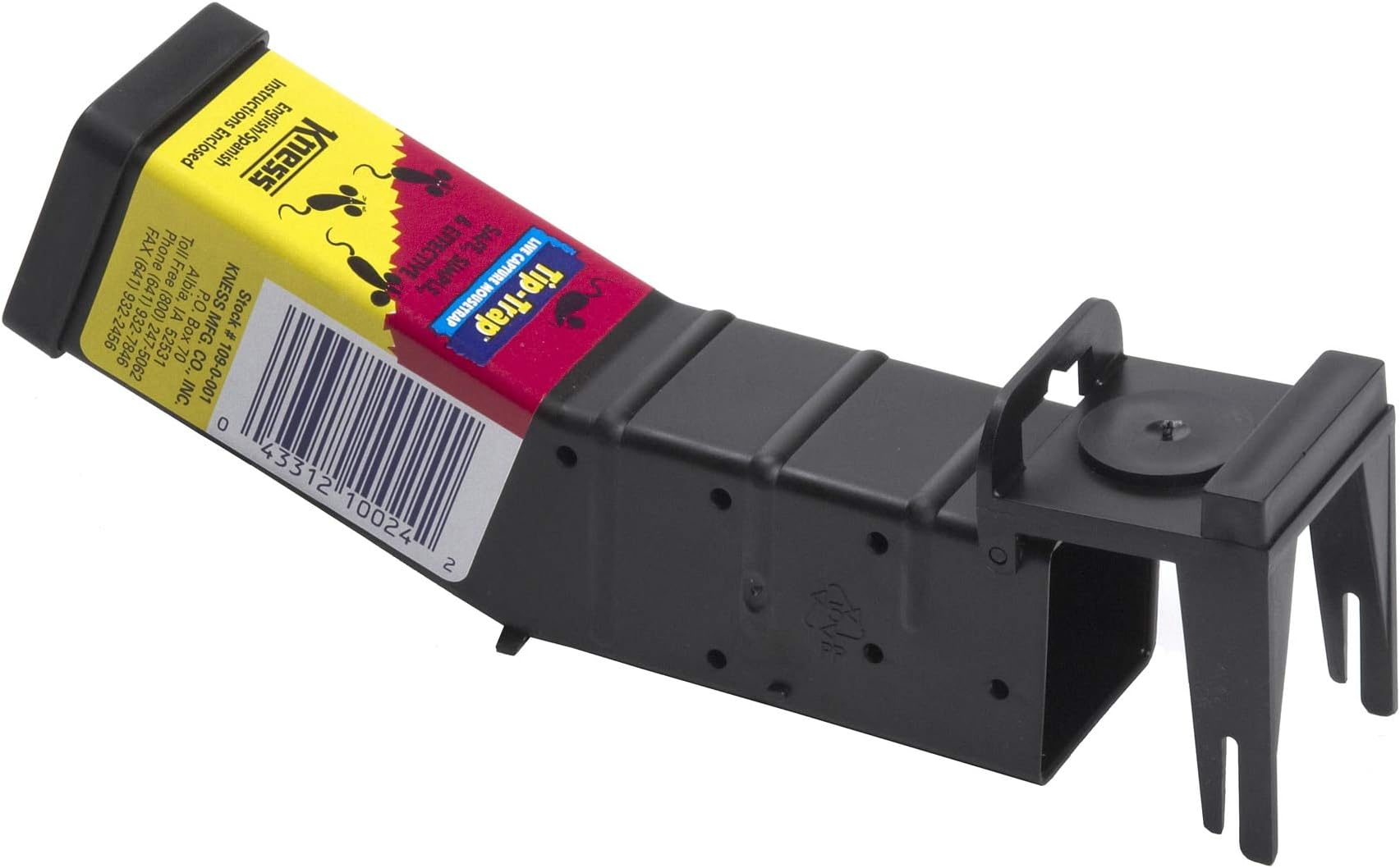 Kness Mfg Company 109-0-006 Tip-Trap Live Capture Mousetrap