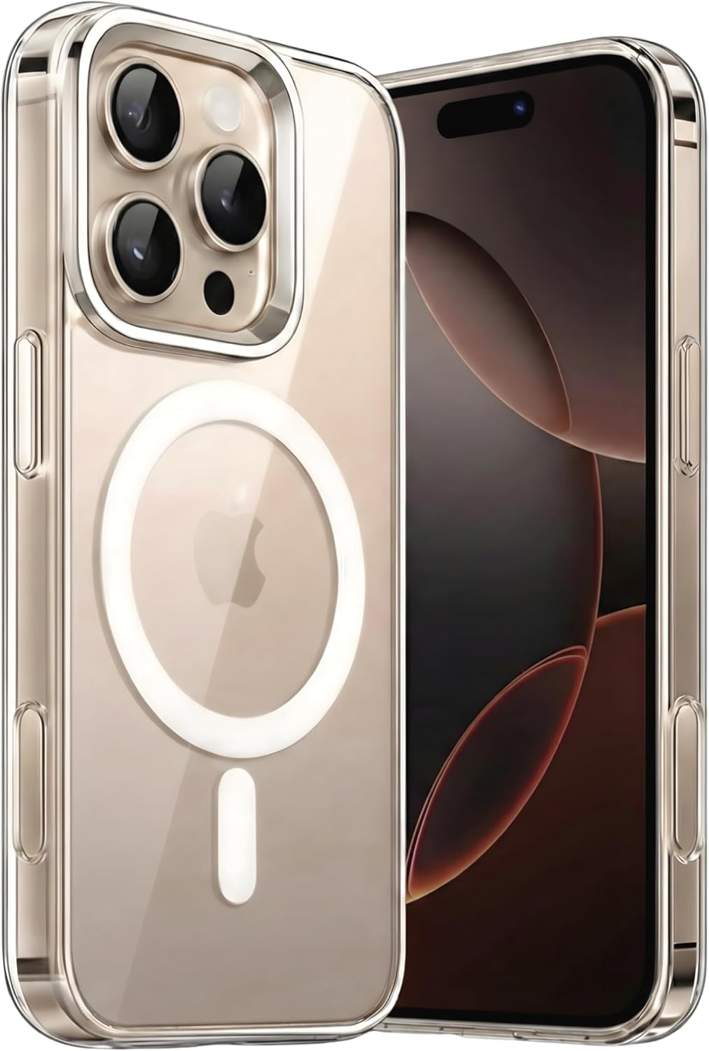 Capa para Capinha Premium Magnetica com Clear Case Transparente , Compatível com MagSafe, Resistente a Riscos e Anti Impacto