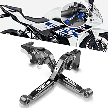 for GSX250R GSX 250R 2025 New Motorcycle CNC 6-Speed Adjustable Brake Clutch Lever Retractable Foldable Brake Clutch Lever gsx250r 2021-2026 Motorcycle Accessories Titanium-Black-Titanium