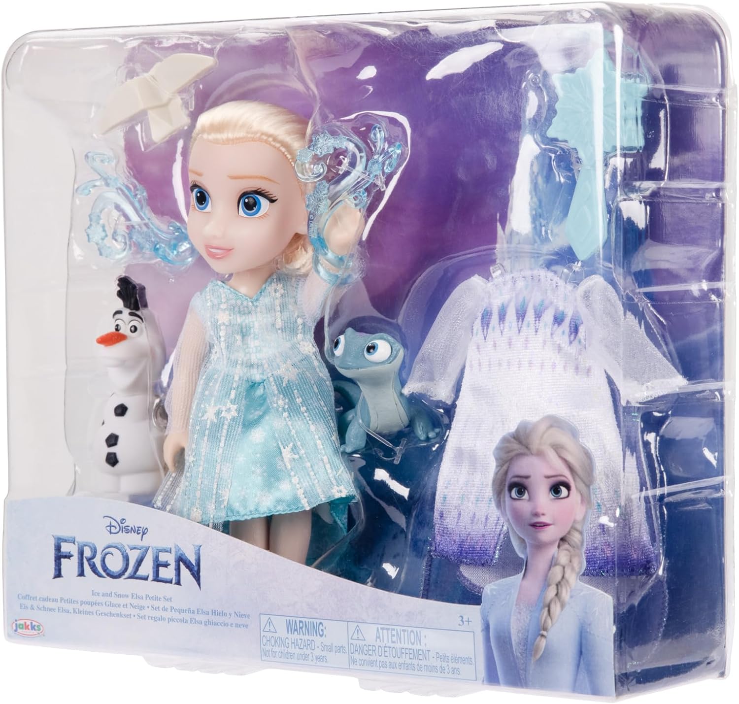 Disney Frozen Ice and Snow Elsa Petite Doll Set