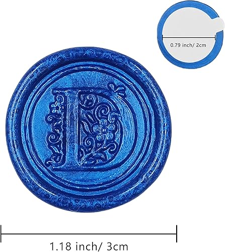 Miniatura 10 de 50 calcomanías para sello de cera del alfabeto, sellos de sobre, autoadhesivos, calcomanías para sellos de sobre para invitación de boda, Navidad,