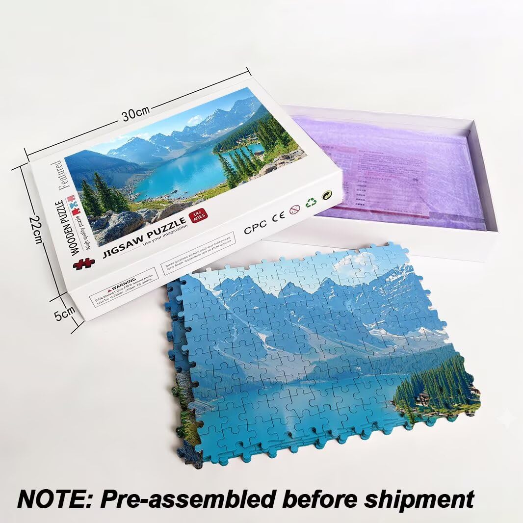 Puzzle 1000 Pezzi, Puzzle Paesaggi per Adulti, 70x50cm, Compact Box -4482