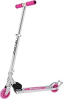 Vista 6 de Razor AW Kick Scooter para niños, barra de ruedas, ligera, plegable, marco de aluminio y manubrio ajustable