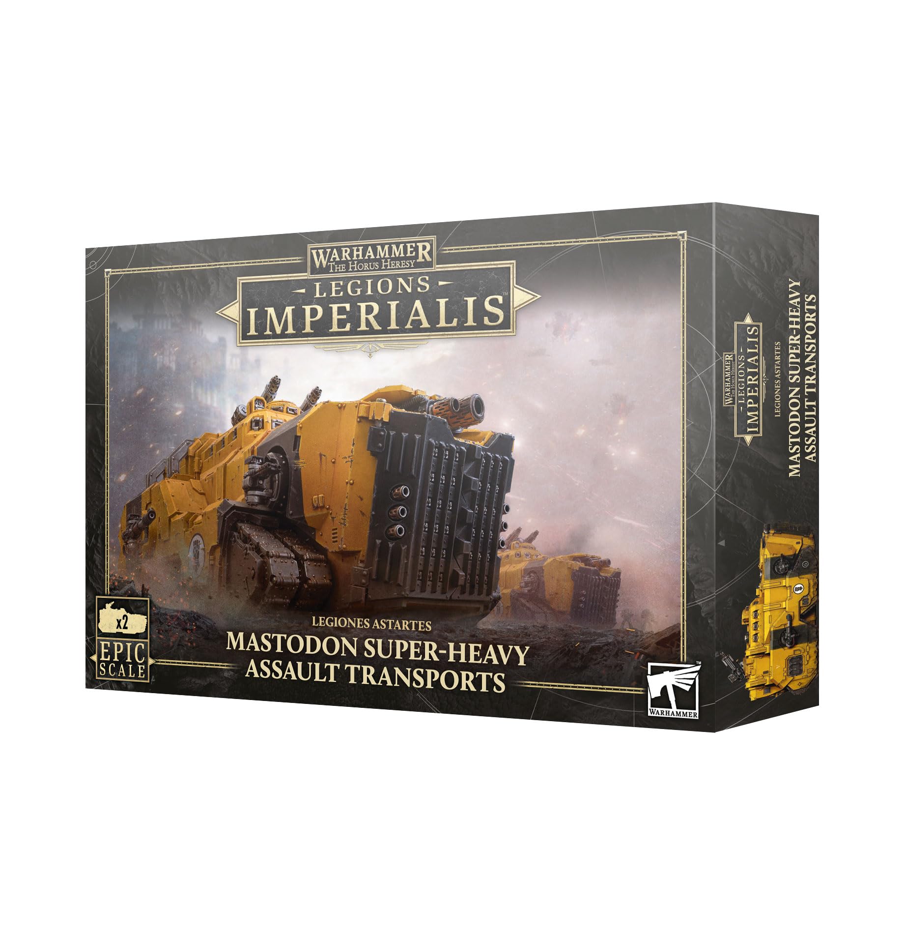 Games Workshop Multicolor - Warhammer - The Horus Heresy - Legions Imperialis: Mastodon Super-Heavy Assault Transports [Epic Scale]