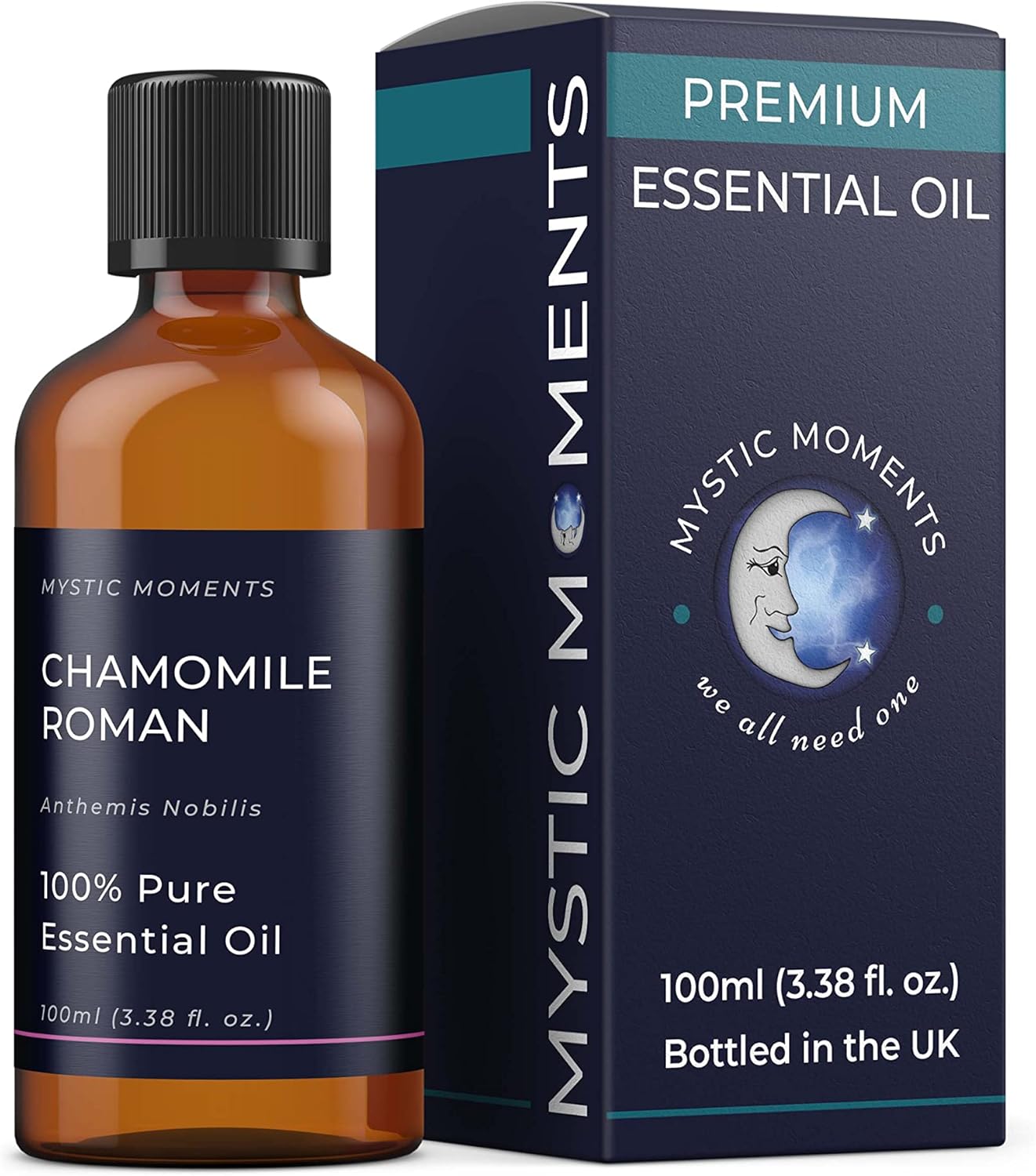 Mystic Moments | Chamomile Roman Essential Oil - 100ml - 100% Pure