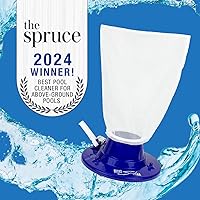 Vista 3 de Poolmaster 28300 Cabezal manual de aspiradora de hojas para piscina Big Sucker, azul