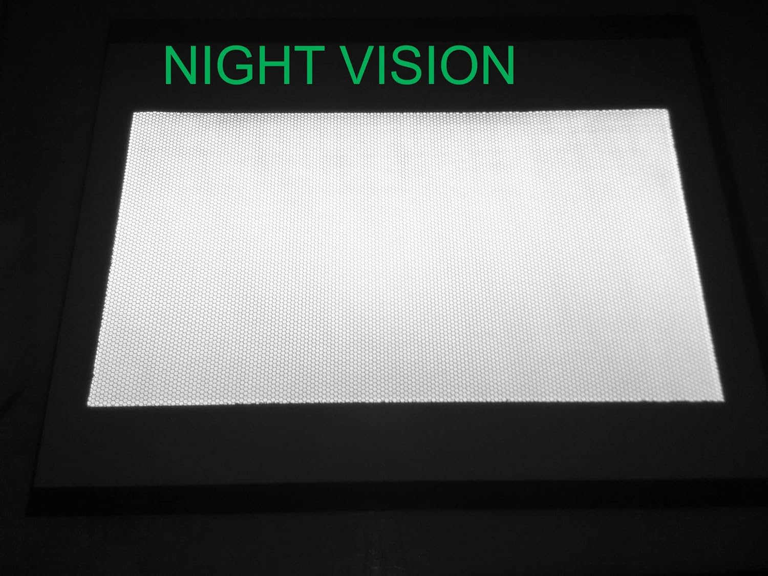 Raw Reflective Solas3 Non-Adhesive Polyester Backed sheeting 21" x 12" Honeycomb Solas Grade Reflective, Also Reflective Under Night Vision