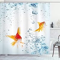 Vista 24 de Ambesonne Cortina de ducha de caballo, potente semental de Appaloosa, elegante estampado equino de campeón de sangre pura real, juego de decoración