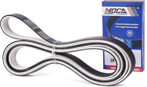 MOCA 6PK2325 Fabric Faced Serpentine Belt fits For Dodge 1997-1999 Dakota 2.5L, For Ford 2000-2002 Crown Victoria 4.6L, For GMC 2004-2006 Canyon 2.8L, 2007-2011 Canyon 2.9L