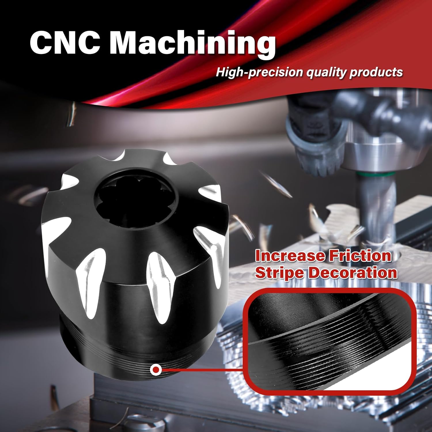 for Can Am ATV Foot Pegs, 360° Adjustable Floor Board Highway Footpegs Foot Rests Mount Kit, for Can Am Spyder F3 | F3S | F3T | F3LTD (Black)