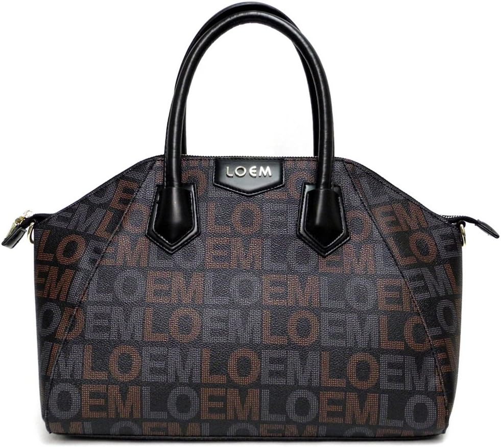 LOEM Designer signature Print shoulder boxer l wallet Bag set golden logo