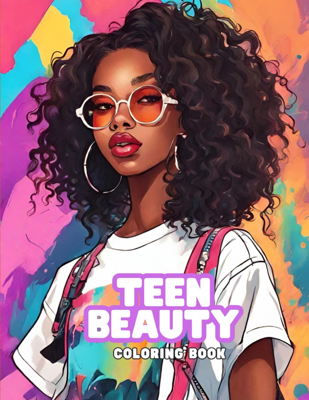 Teen Beauty coloring book Ages 14-18