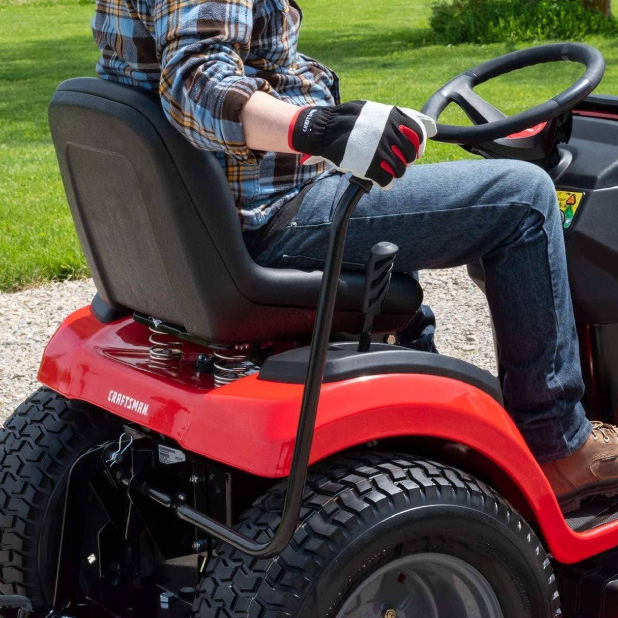 ELITEWILL Garden Tractor Sleeve Hitch Attachment Rear-Mounted Fit for Husqvarna 585607901 Craftsman Tractors with 22" & 23" Tires. : Patio, Lawn & Garden