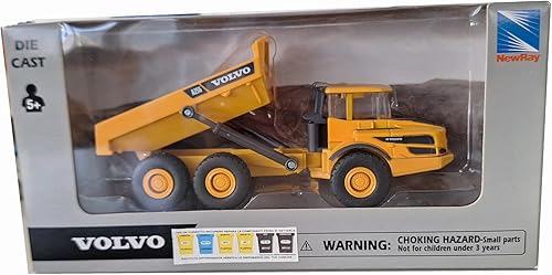 NewRay Volquete BTP Volvo 1/50EME, 32103, Amarillo