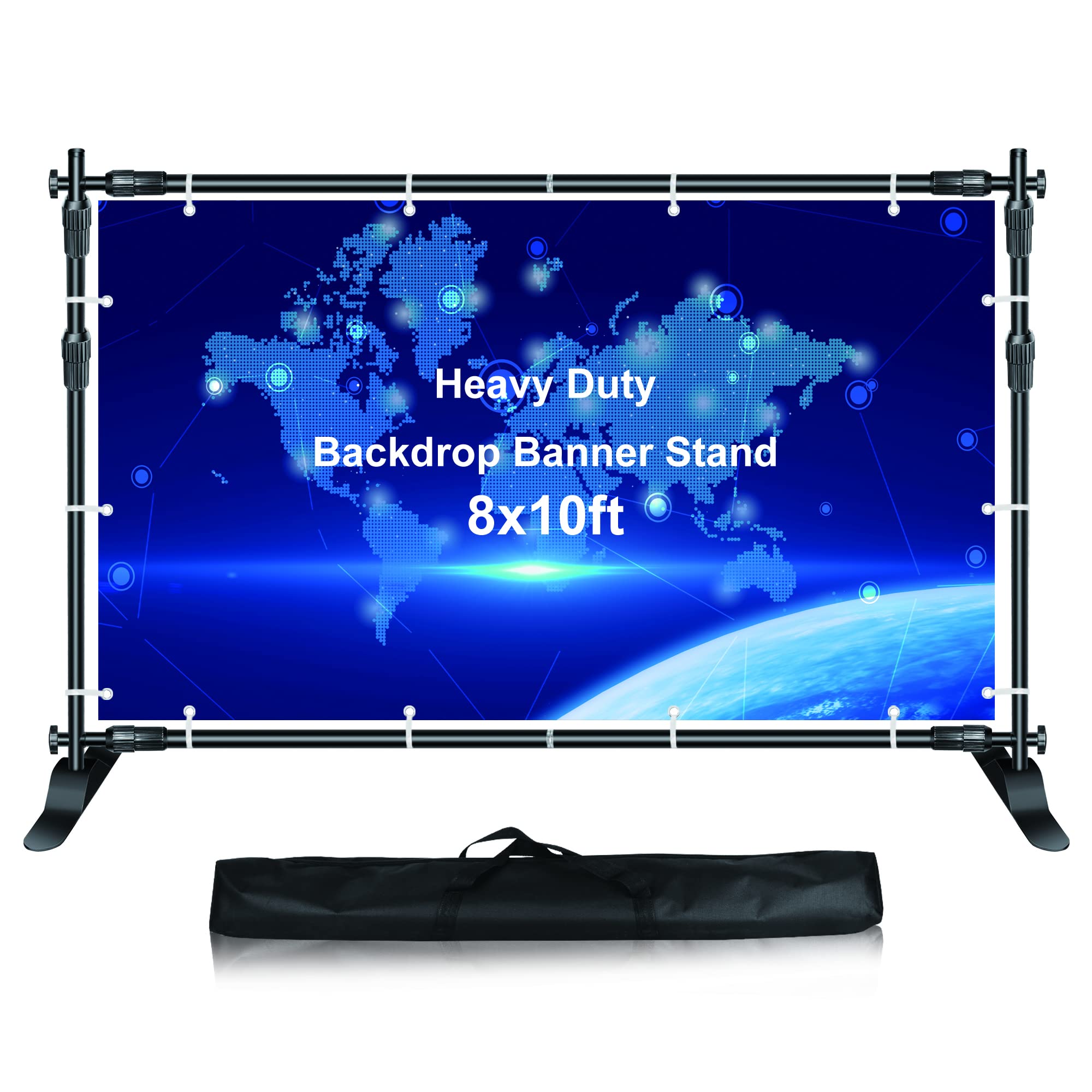 Buy FUDESY 10x8ft Banner Stand Backdrop Heavy Duty Step and Repeat