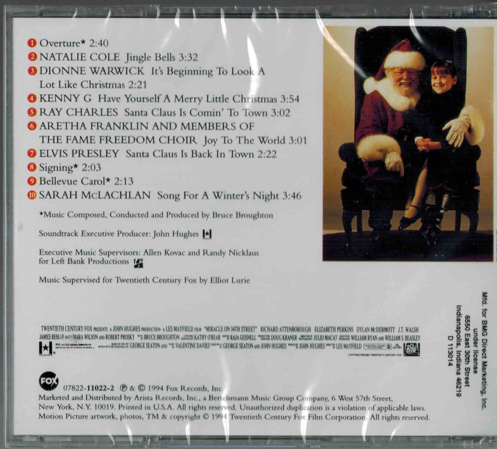 Miracle On 34th Street: Original Soundtrack Album (1994 Film) Soundtrack Edition (1994) Audio CD
