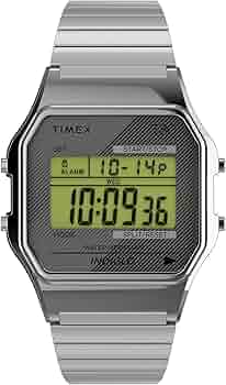 TIMEX T80 デジタル腕時計 A3187 Amazon.com: Timex Unisex Keith Haring T80 34mm Watch - Black