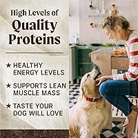 Vista 18 de Merrick - Alimento seco para perros, receta de pollo real y batata libre de granos, 22 libras, en bolsa