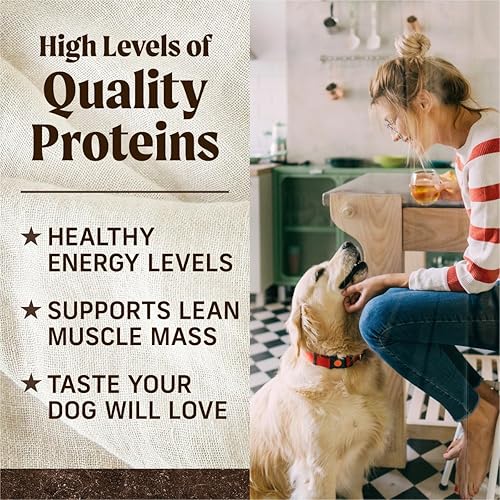 Miniatura 8 de Merrick - Alimento seco para perros, receta de pollo real y batata libre de granos, 4 libras, en bolsa