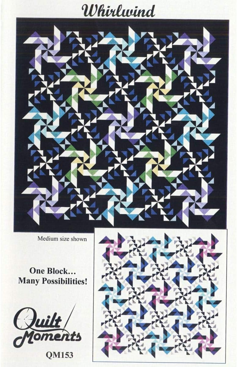 Quilt Moments QM153 Whirlwind Pattern