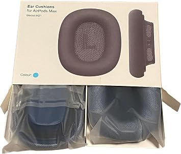 Replacements Earpad Covers for Airpod Max Headphones, 1 Pair - Premium Durable Fabric Material Blue