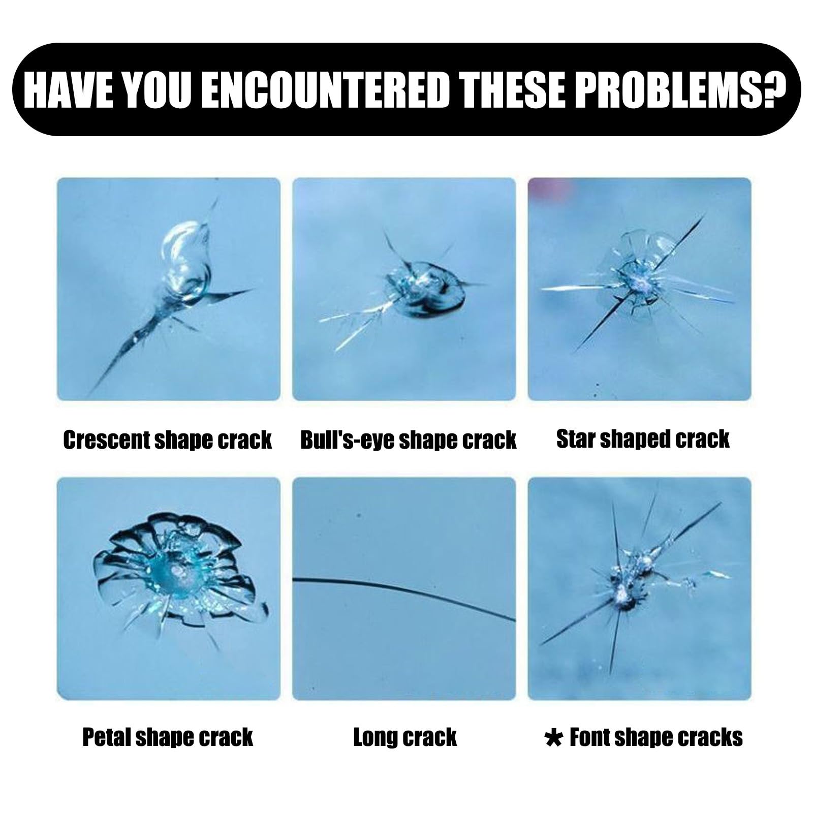 Windscreen Chip Repair Kit,Windscreen Repair Kit,DIY Glass Cracked Windshield Repair Kit,Advanced Glass Repair Kit for Windscreen Scratch Repair,Glass Scratch Remover for Cars,Glass Crack Repair - 5