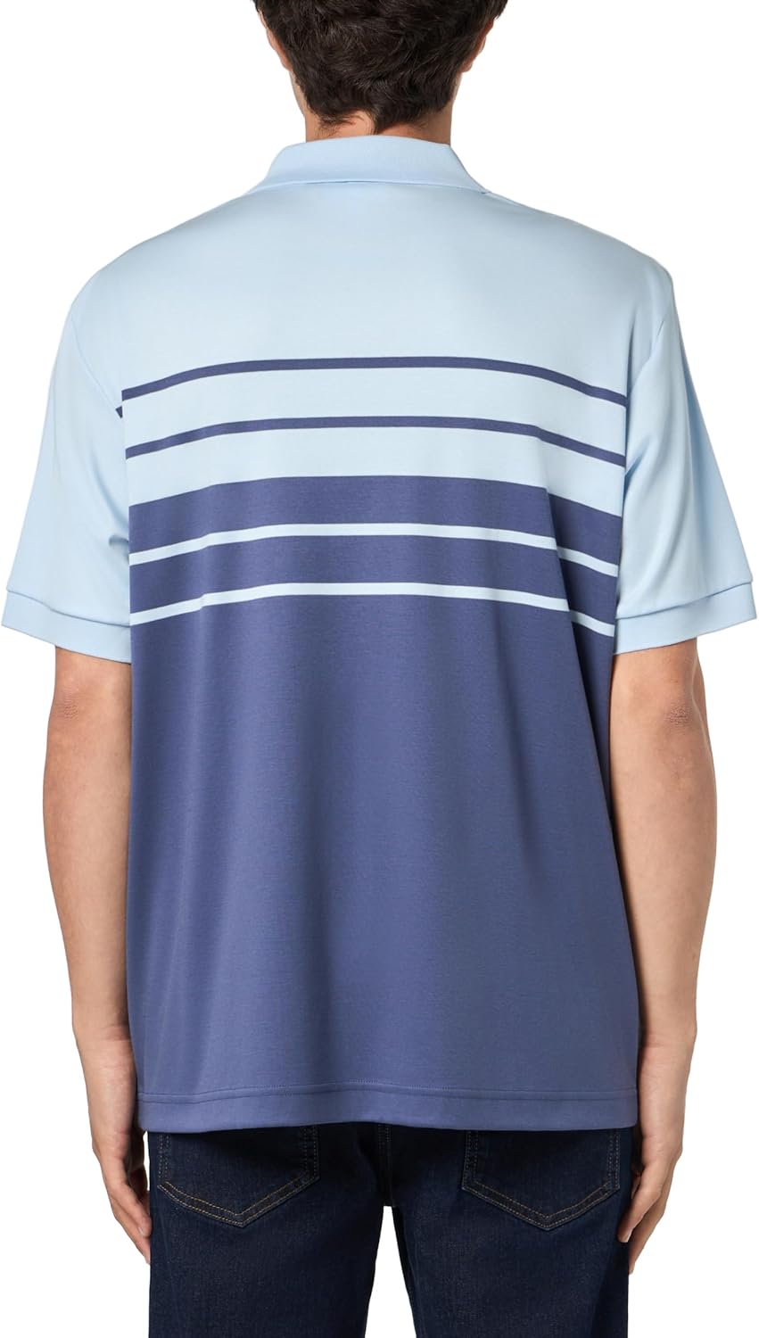 Lacoste Men's Regular Fit Two Tone Pima Cotton Polo Shirt - Image 2