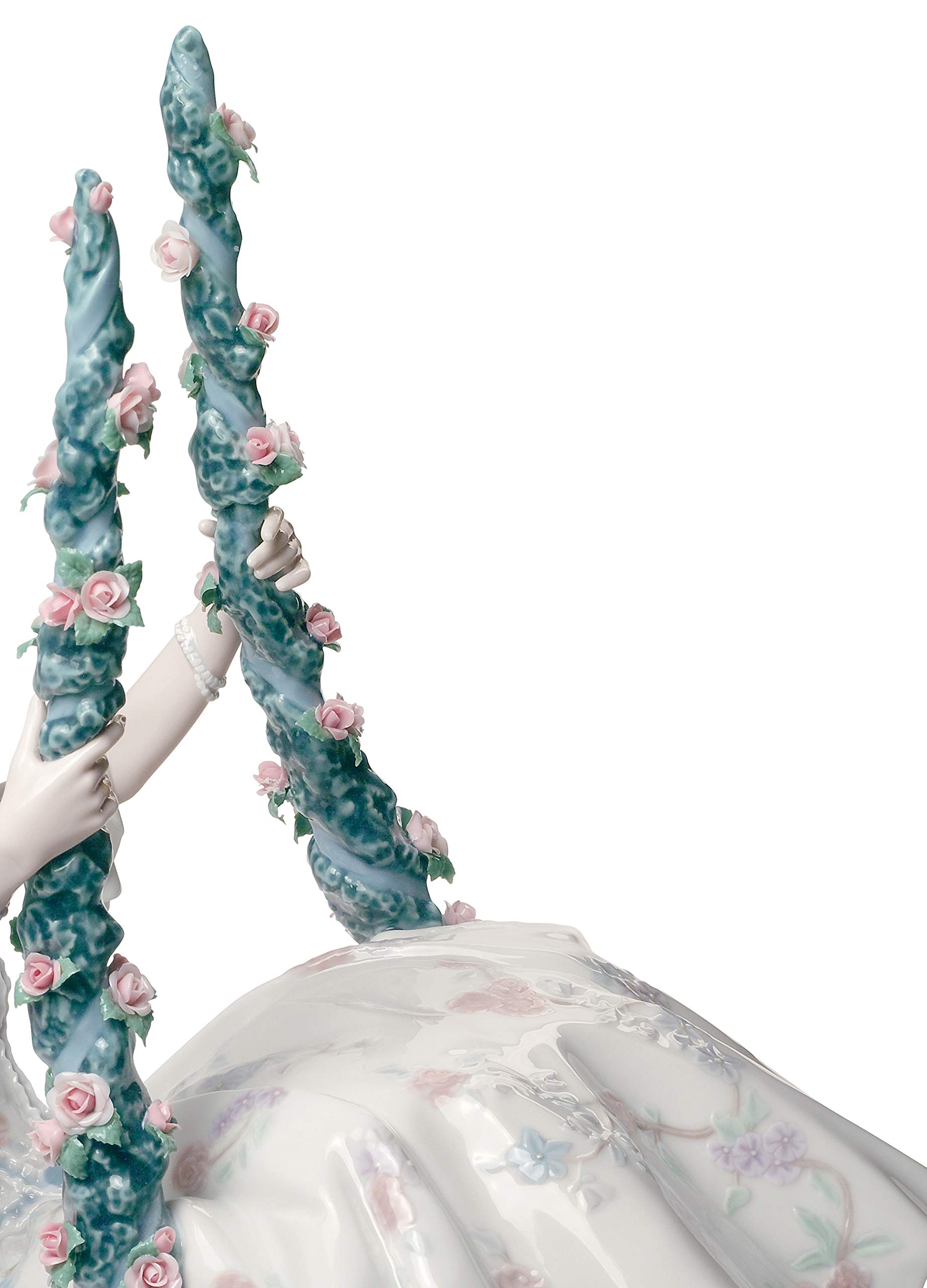 Amazon.com: Lladro Rococo Lady On Swing Figurine : Home & Kitchen