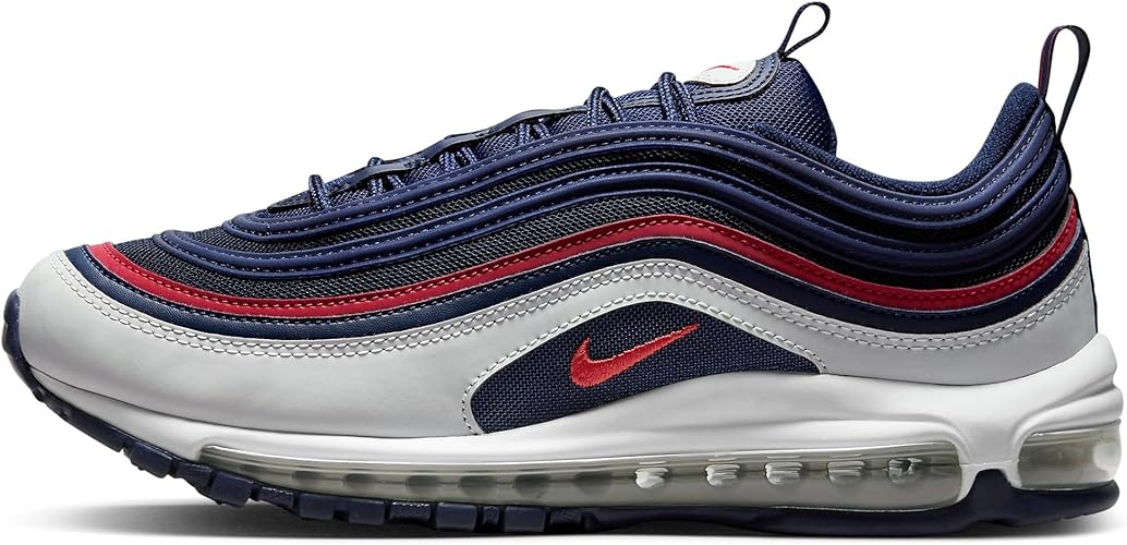 navy and red air max 97
