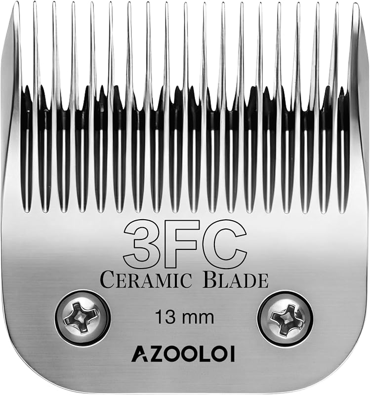 Lâmina de Reposição Cerâmica Destacável #3FC para Máquina de Tosa A5 AZOOLOI – Corte de 13 mm