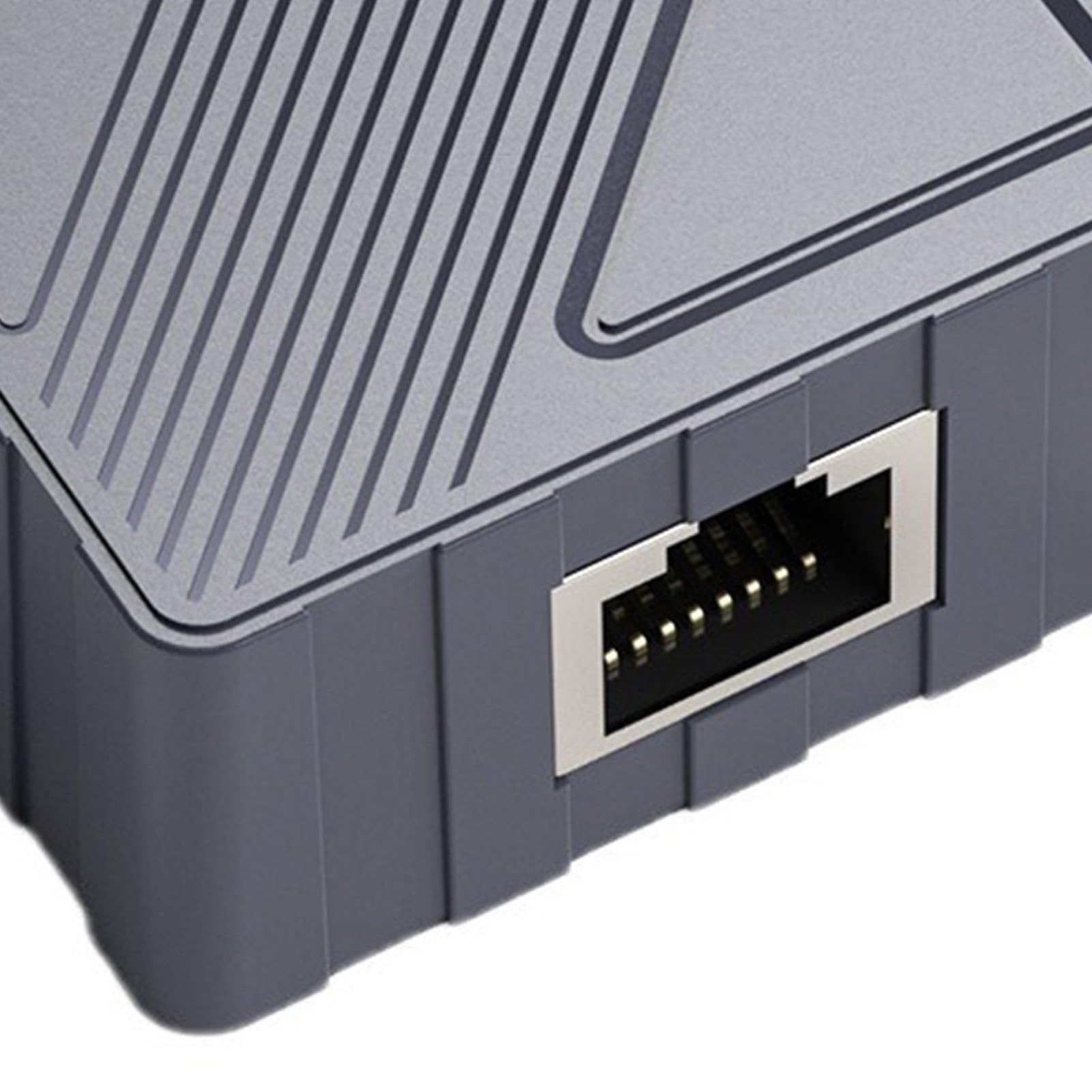 Chrees Iniettore PoE GigE Stabile da 150 W Connessione di Rete Veloce con Protezione da Sovratensione per Rete Satellitare