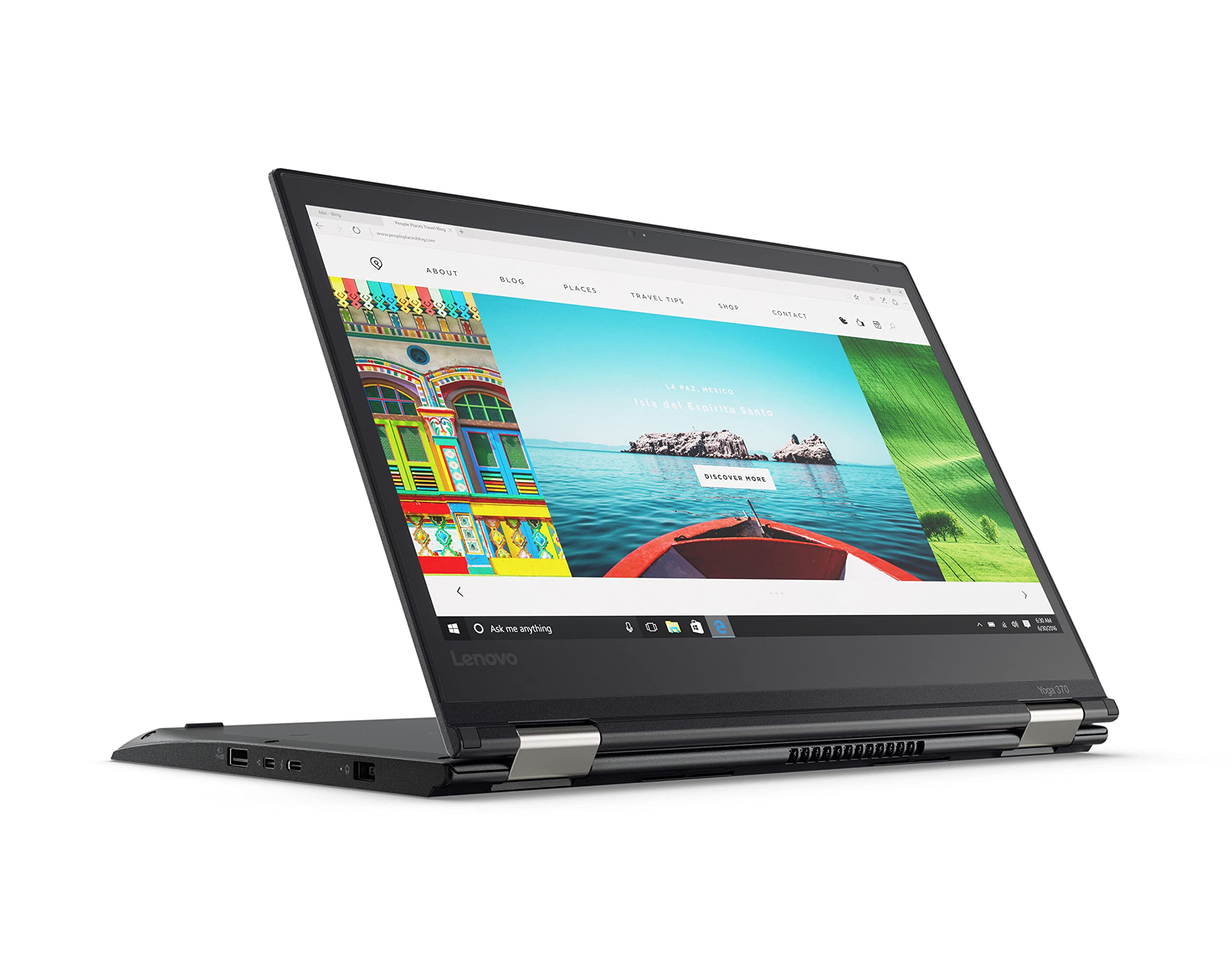 Lenovo ThinkPad Yoga 370 Convertible Tablet 13,3 cala, ekran dotykowy, Intel Core i5 256 SSD, dysk twardy 8 GB pamięci, Windows 10 Pro, kamera internetowa, tablet, notebook (odnowiony)