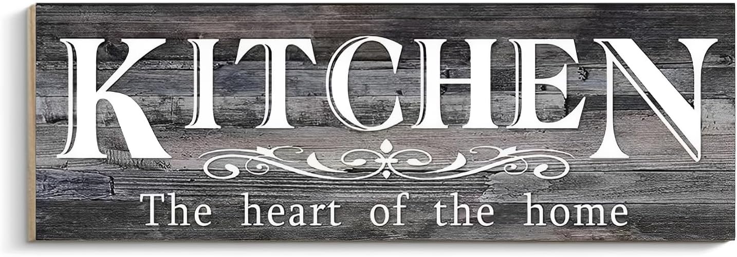Kitchen Metal Cutout Sign Metal Kitchen Word Wall Decor