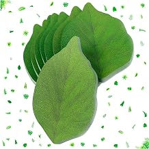400 Sheets Leaf Sticky Notes Pads,Memo Pad Paper Sticker 50 Sheets/Pad x 8 Pads,Leaf Notes DIY Decorations,Plant Green Sticky Notes with A Paper of Leaf Stickers