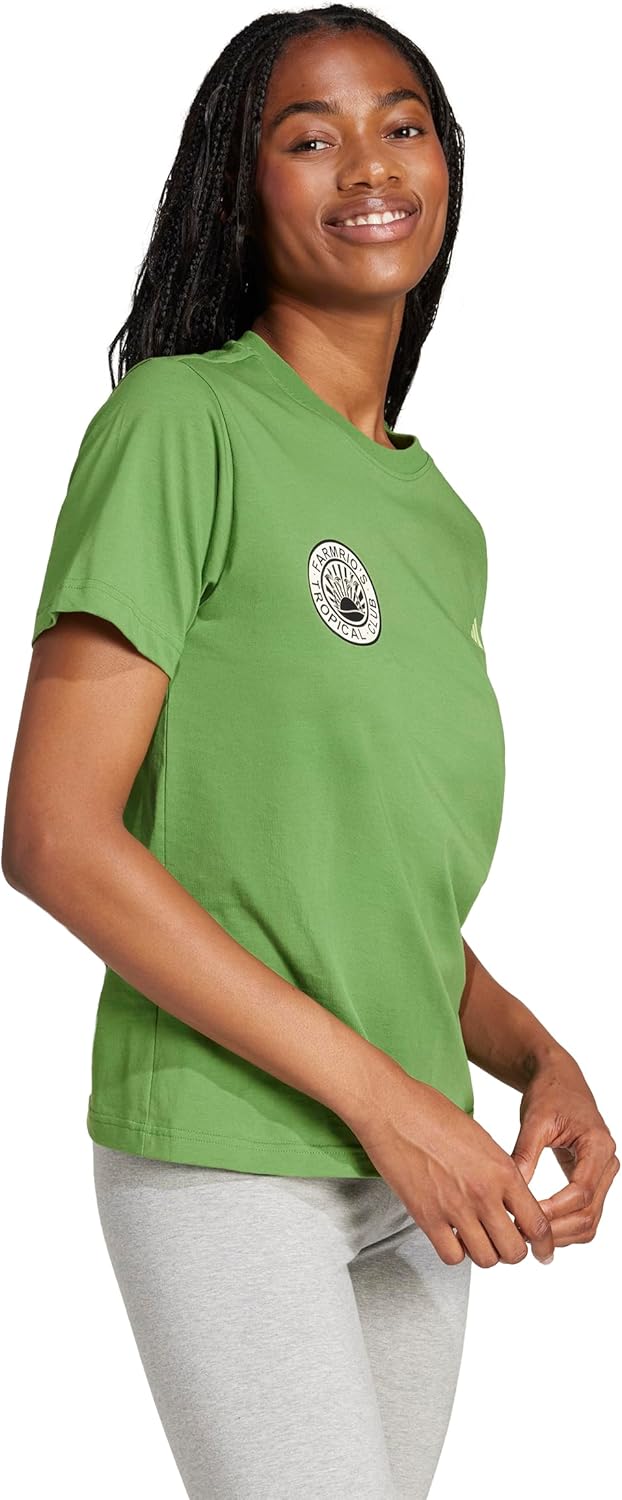 adidas Women's Farm Graphic T-Shirt - Image 3
