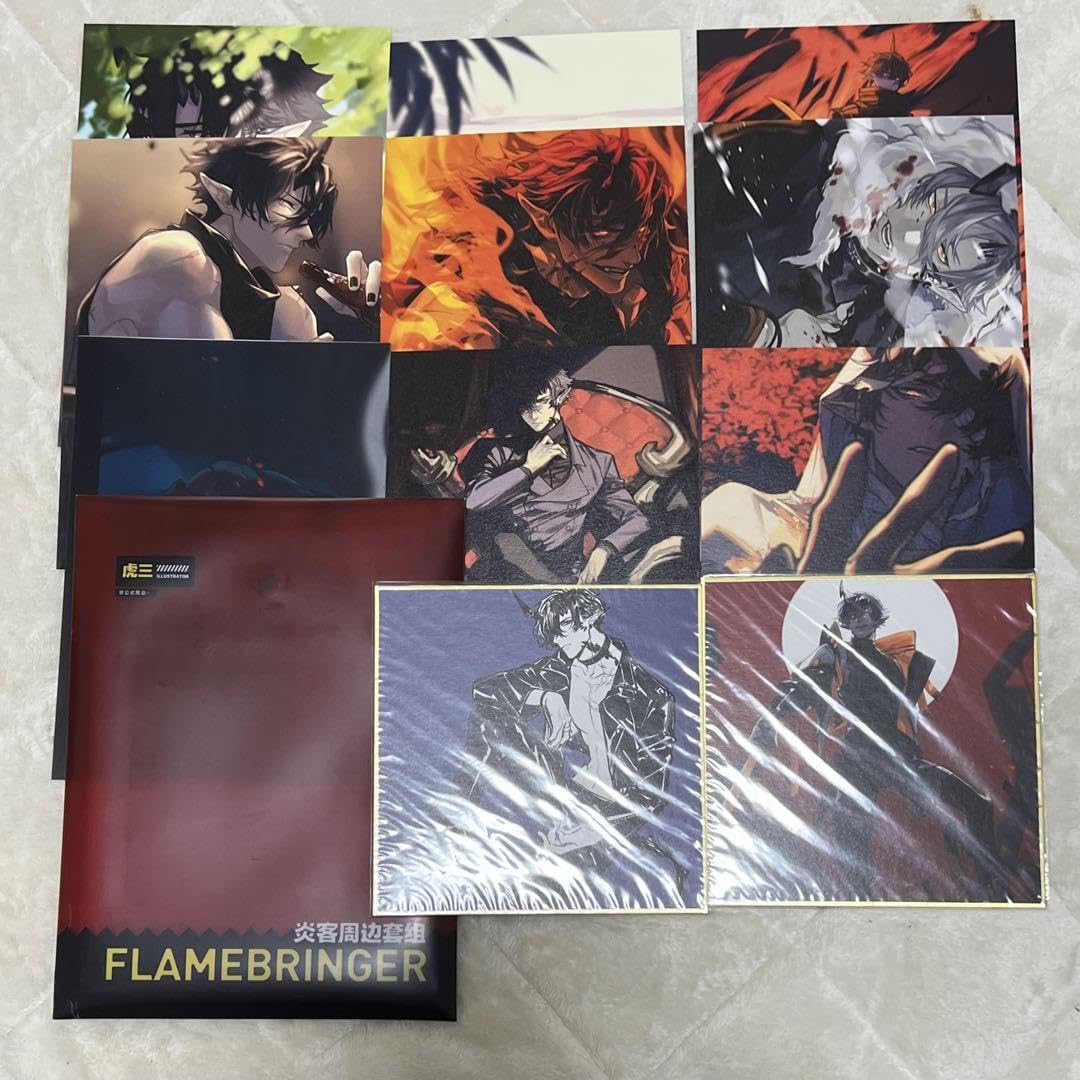 Amazon.co.jp: アークナイツ 虎三 FLAME BRINGER エンカクグッズセット
