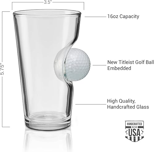 Miniatura 7 de BenShot Bola de golf Rocks Glass - 11oz  Fabricado en los Estados Unidos